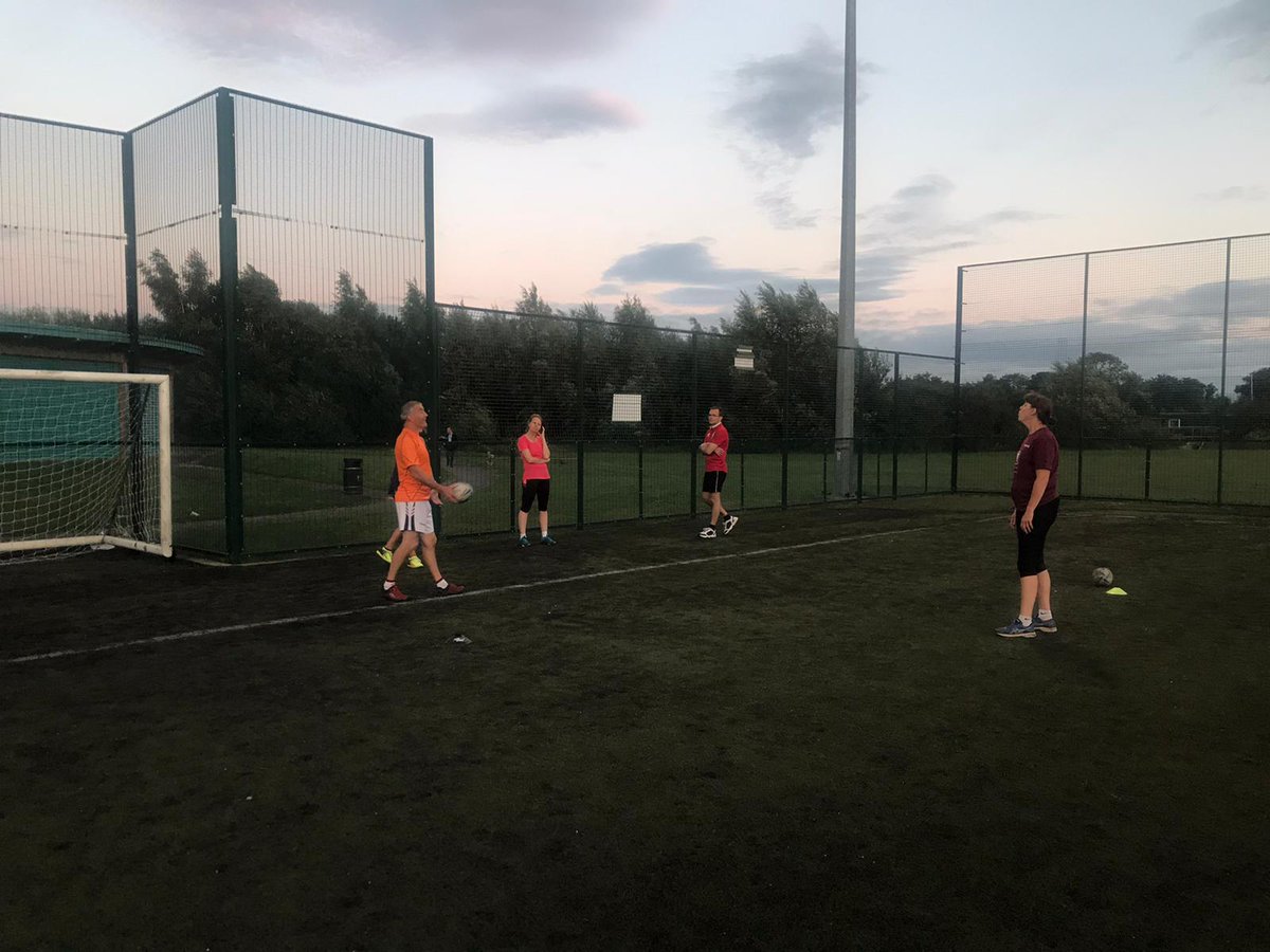We have now already been back at training for 6 weeks! It is great to be back out running through some drills and picking up the fitness levels! Thanks to all our members so far for taking part in your training 'bubbles'! #NottinghamHoods #Gladtobeback
