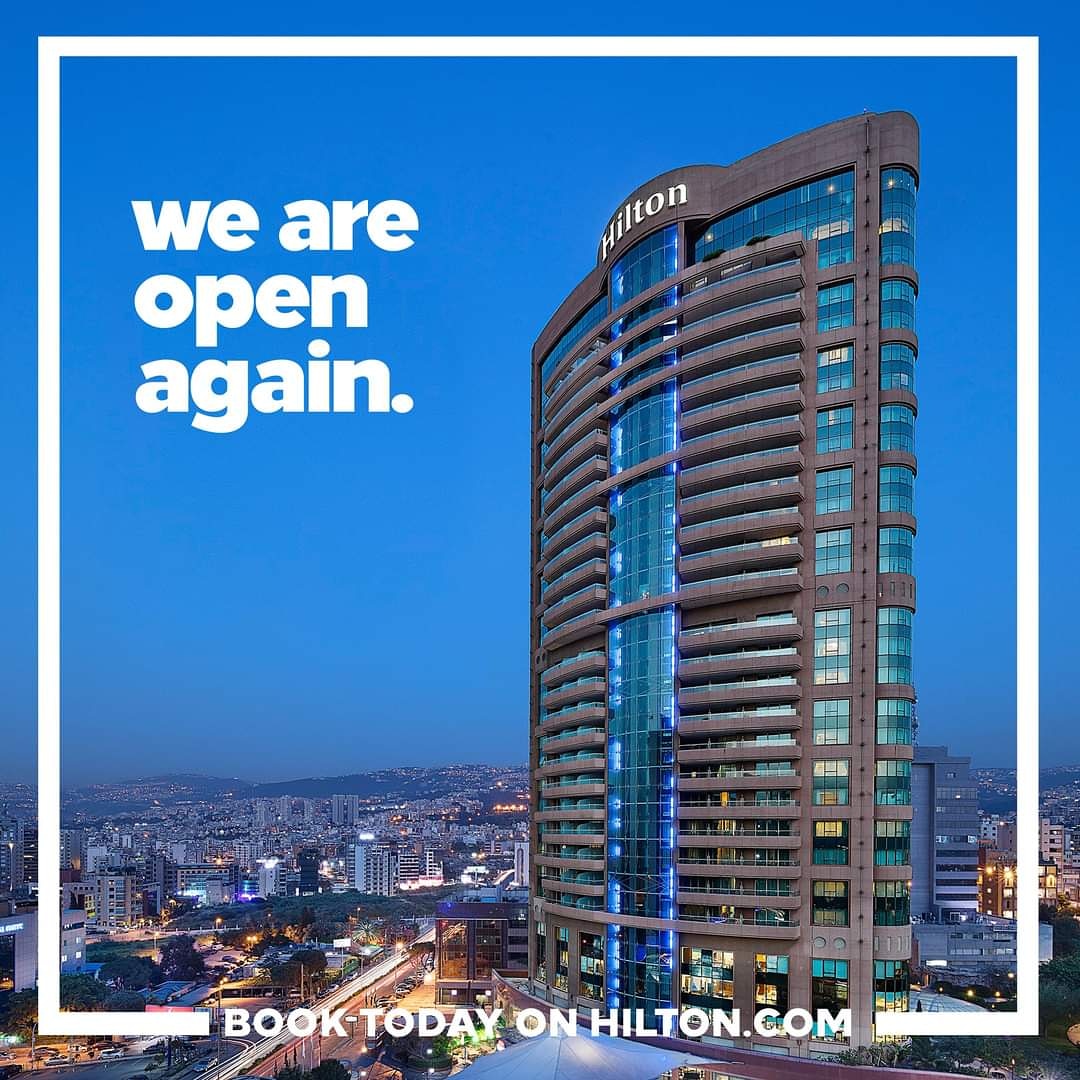 Hilton Hotels Beirut on Twitter: After the devastating incident in our  city, Hilton Beirut Habtoor Grand reopen its doors. Book direct at  https://t.co/60K1KCgj2C or call us on 01-500 666. #reopening  #yoursafedestination #homeawayfromhome #