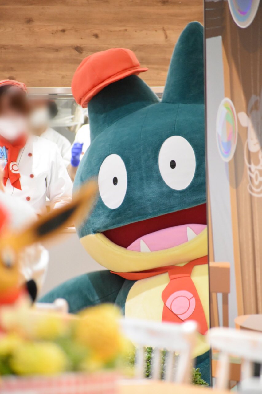 しょんぴー ポケモンカメラマン Twitter પર ゴンベちゃん ちらぁ お帽子のかぶり方かわいい ポケモンカフェ ポケモンカフェミックス