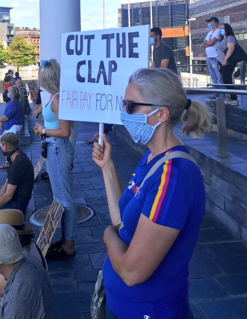 Now a  @UniteWales speaker is pledging the unions support to  #NHSPay15