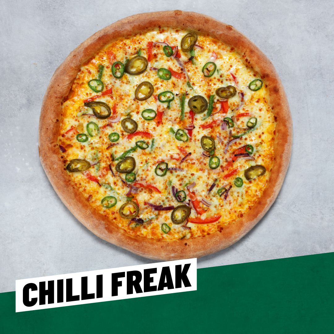 PapaJohnsUK's tweet image. GET YOUR CHILLI FREAK ON 🤯🌶 Can you handle the heat…?😏 #SpicyPizza  bit.ly/38oA9e8