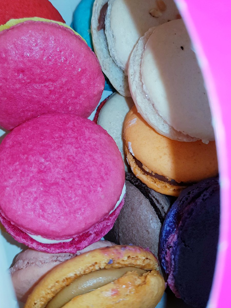 Very pleased to be <a href="/MumsMacarons/">Ruth</a> first customer in 5 months. Great to see you back at Northwich Artisan Market. Hope that lots of Mid-Cheshire folk will be out to support you and your fellow marketeers today