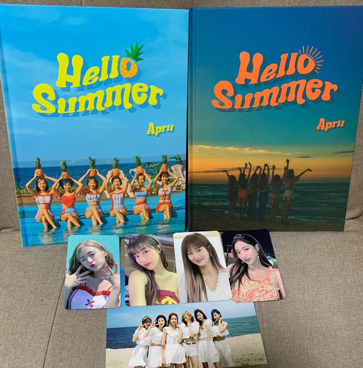 CLbCKDWbNioJrcC's tweet photo. タワレコ分のHelloSumer届いた😆安定のイェナいない🥺
#April #HelloSumer https://t.co/rx5EZKzida