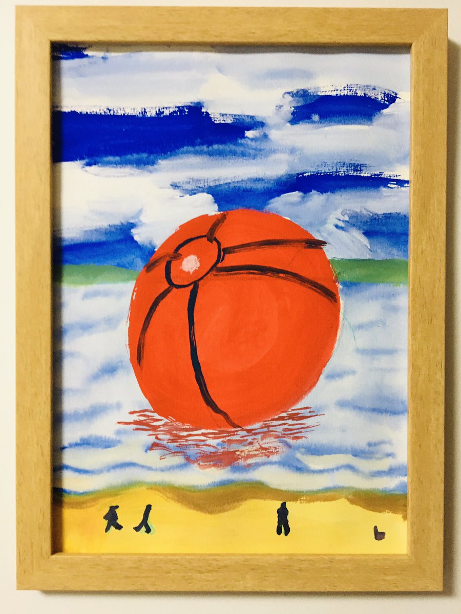 Lioncider على تويتر 海にビーチボール ビーチボール Illustration Drawing Beachball Sea Summer Landscape Red Round Image Art Colorful Acrylicpaint Picture Painting イラスト アート カラフル アクリルガッシュ 絵