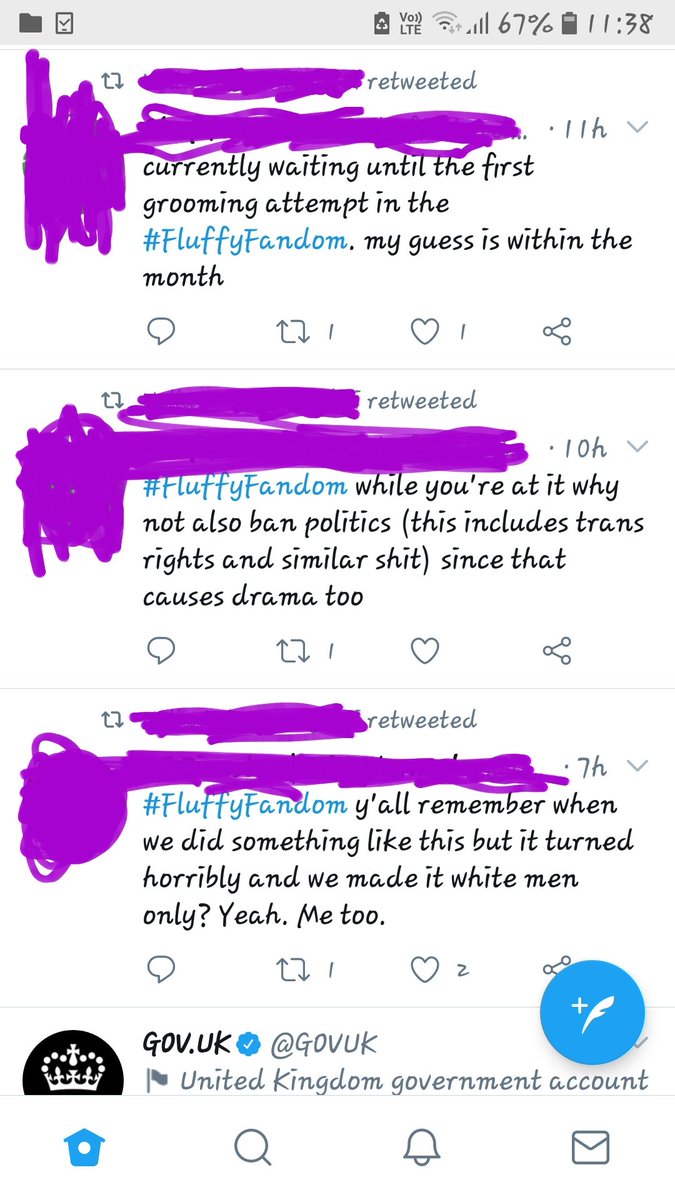 DiddyDragon2000's tweet photo. Just let people have a safe space. Seriously. You are the ones making this a problem. Fluffies and furries are not opposing sides of some war. It's just an SFW safe space.

I prefer the name furry myself but I fully support #FluffyFandom.
#FluffyFriendly https://t.co/hqRQ3nyAeD