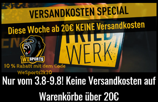 WeSports_Main's tweet photo. Bis morgen hat unserem Partner #Triebwerkenergy noch ein Special Angebot.
Schnell also noch bestellen und über diesen Link https://t.co/VvA8AwK2Kp  mit dem Rabattcode 10 % sparen.
#booster #energy #wegrows #gamingbooster https://t.co/HDdubPdHEl