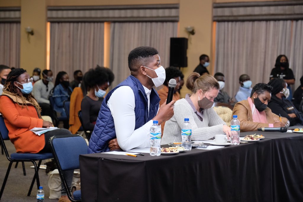 One_Namibia's tweet photo. Judges are looking out for feasible, innovative business ideas.
The judging panel consists of Tom Shilongo (@LaunchNamibia), Anna Vambe (@startupnam) and Hon. Emma Kantema-Gaomas (Deputy Minister: Sports, Youth and National Service). #ONESurvivalToolkit https://t.co/ywujvbs8F9