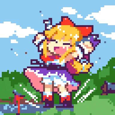 インマテリアルアンドミッシングパワー!! #dotpict 