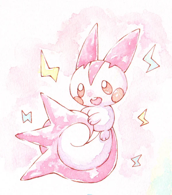 #パチリスの日 今まで描いた子たち⚡️ 