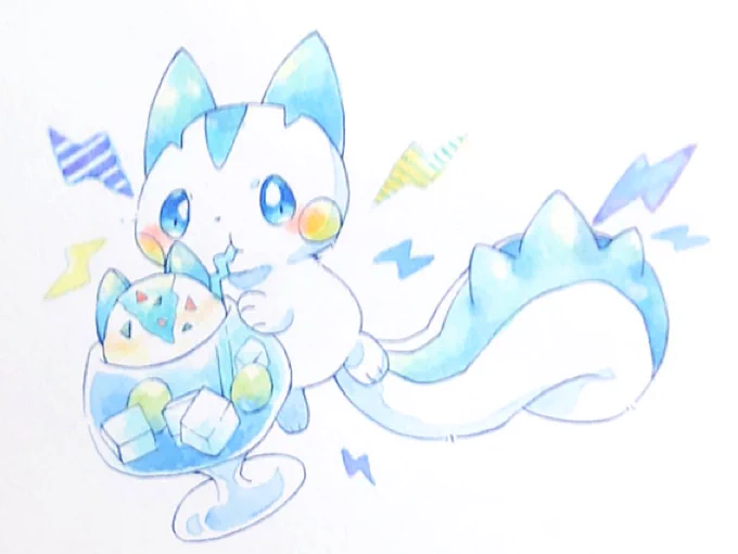 パチパチフロート?⚡️
 #パチリスの日 