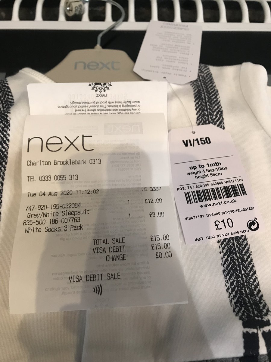 CJsilk24's tweet photo. @nextofficial bit disappointed with this. Clearly says £10 on the tag but I’ve been charged £12. Only noticed when I got home. https://t.co/ebyZcfICha