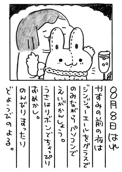 38日目 ジンジャーエールにレモンを入れるとさっぱりしますよ♪今週もお疲れ様でした!
#絵日記 #ぬいぐるみ 