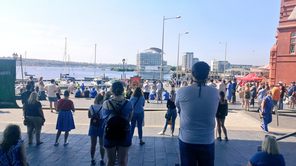 Now a radiographer is speaking about the fear of covid causing so many health care proffesionals to give up thier personal lives to keep their families safe from their workplace. "what has Boris given up? Nothing!"  #NHSPay15