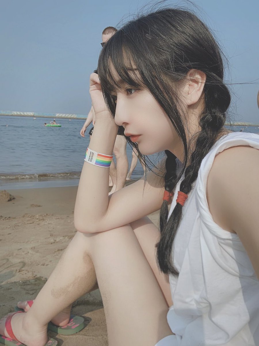 nicamoq's tweet photo. 今日は海🏖 https://t.co/SJq8HG01eB