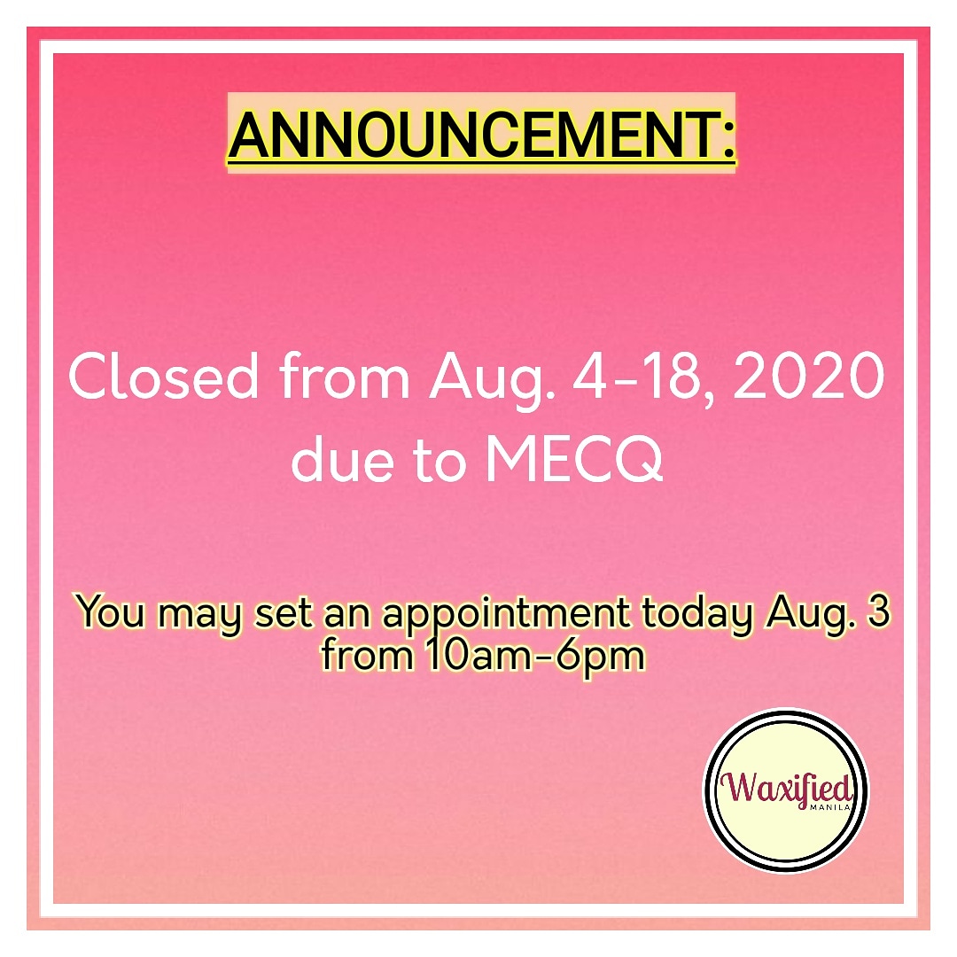 Waxifiedmanila's tweet photo. You may book from Aug 19 onwards. Send us your NAME, SERVICES, DATE & TIME 😊💛
✨LOCATION: Casa Ysabel Bldg (color green bldg) G. Tolentino st Sampaloc manila. UST Pnoval
✨09179233627
#Waxifiedmnl #ColdWaxPH #UST #FEU #UE #CEU #UBELT #MANILA https://t.co/Lk6ezyuuwE
