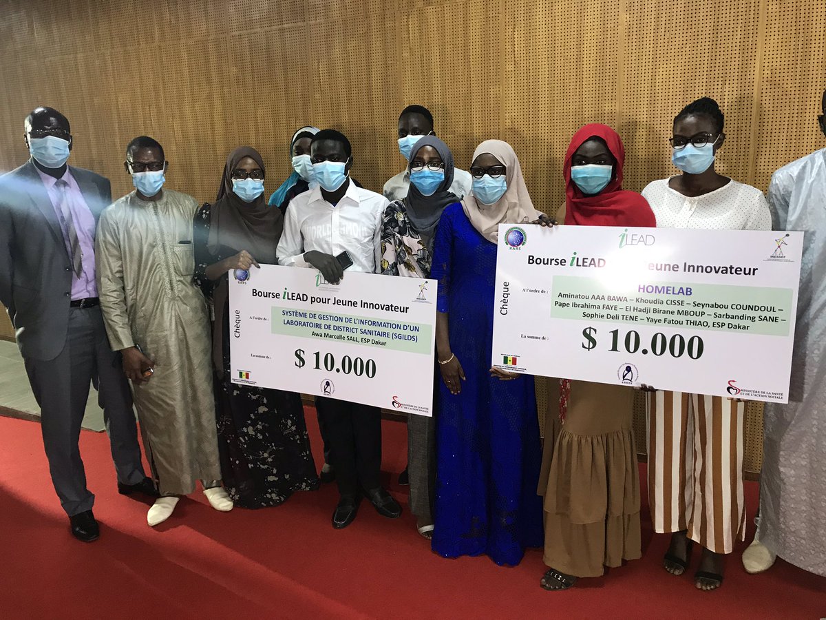 IRESSEF HONORE L’ESP AVEC 2 BOURSES DE RECHERCHE
iLEAD (Innovation in Laboratory Engineered Accelerated Diagnostics).
Les étudiants de l’ESP se sont distingués encore une fois en recevant 2 bourses de recherche de 10.000 dollars chacune. Dépt Génie Chimique et Biologie Appliquée