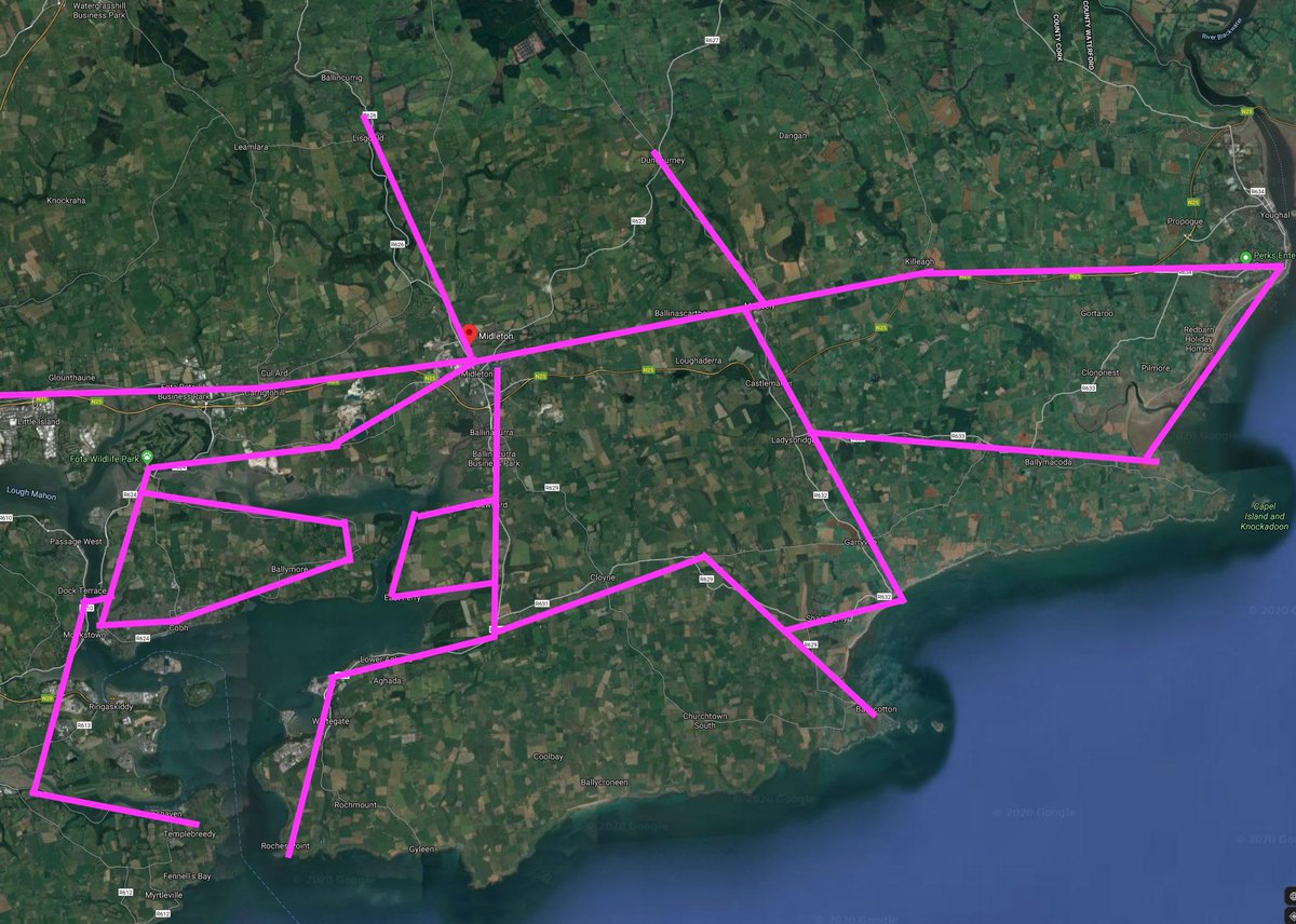 Here is way I try to frame my own thinking - east Cork 2025/30 with dedicated cycle paths across the whole region. Because why wouldn't you?