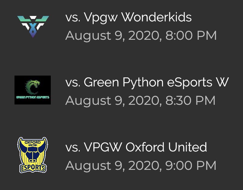 VpgAztecs's tweet image. Our fixtures for @OfficialVPG @VPGWeekend have been released👀
Here’s who we are playing in the opening weekend of the season🔥
The lads (and lady) are very excited to get underway! Good luck to all teams this season🤟🏽
@ProClubChampss @ProClubHub @S6_trialhouse