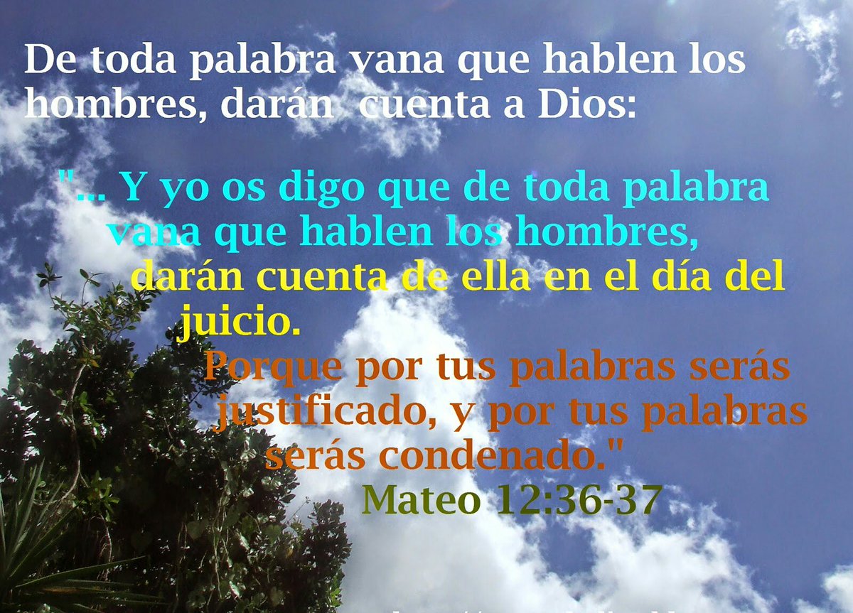 Ciclismo De Colombia Mas Yo Os Digo Que De Toda Palabra Ociosa Que Hablen Los Hombres De Ella Daran Cuenta En El Dia Del Juicio Porque Por Tus Palabras Seras