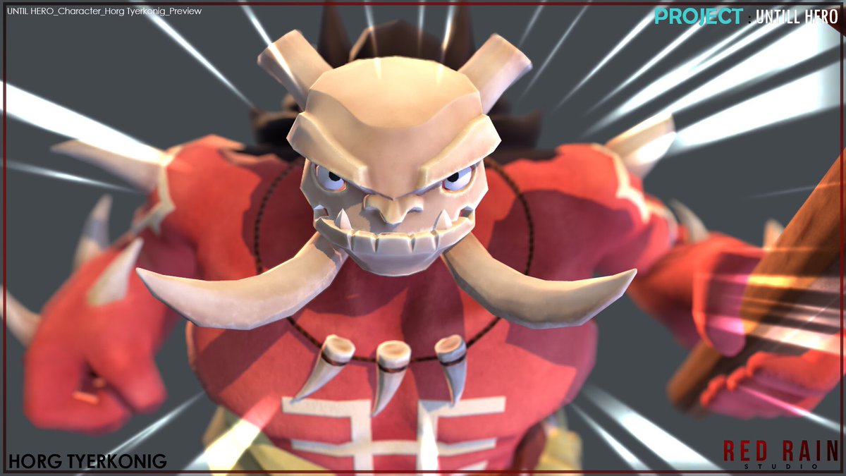 redraingames's tweet photo. #screenshotsaturday 
3D  preview of Horg from @rosh_redrain !

#redrainstudio #gamestudio #game #indiegame #gamedev #gamedeveloper #development #3D #3Dart #3Dartist #3Drender #3dmodeling #artist #portofolio #conceptart #character #characterdesign #conceptart #mobile #mobilegame https://t.co/Rcq0z4a3g9