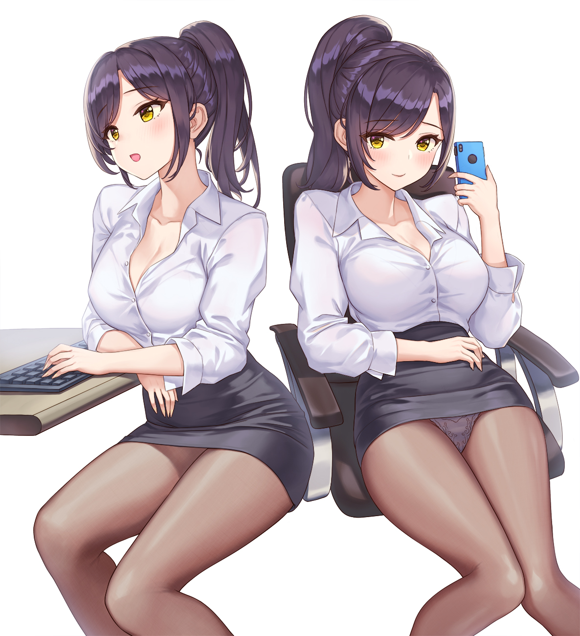 Аниме Office Lady Bra
