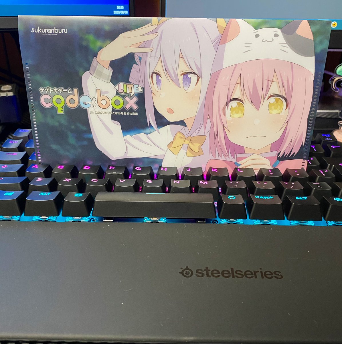 shim0n's tweet image. やる！
#謎解き
#sukuranburu
#codebox