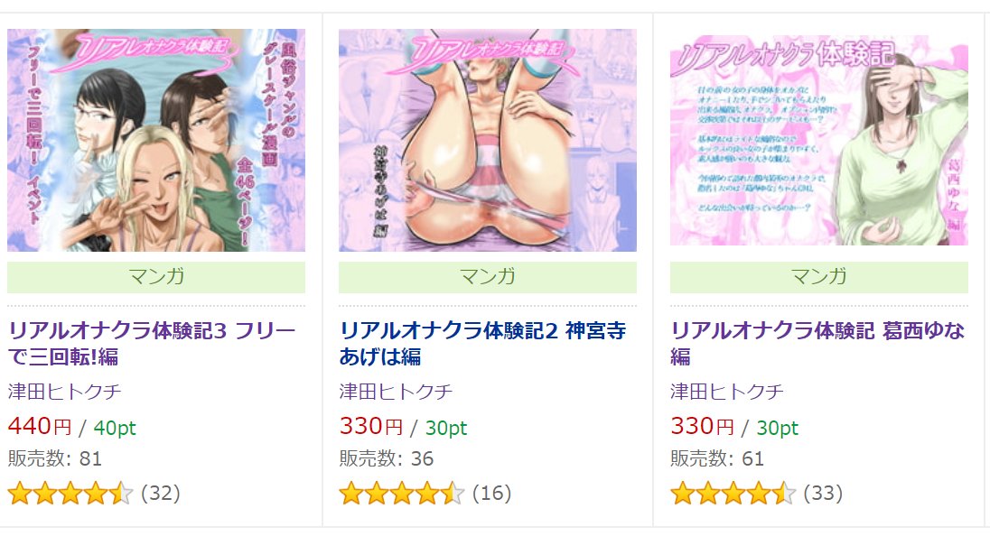 津田ヒトクチの同人作品「リアルオナクラ体験記」シリーズについて、今後の予定などをCi-enの記事としてまとめました。気が向いたらご覧になってください😇
https://t.co/qvdQ88g7C5 