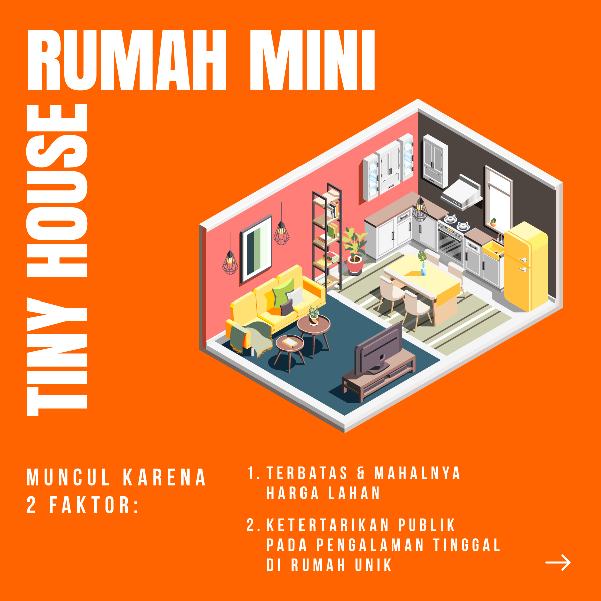 dreamers_lab's tweet photo. Meski bukan opsi konvensional atau bahkan ideal untuk beberapa orang, #Rumahmini (#tinyhouse) menjanjikan solusi yang nyata untuk masalah keterbatasan lahan dan mahalnya biaya memiliki #rumah, juga berbagai pengalaman unik sang pemilik.
Analisa lengkap https://t.co/VDUoxxLK55 https://t.co/xlT6Hrv2XU