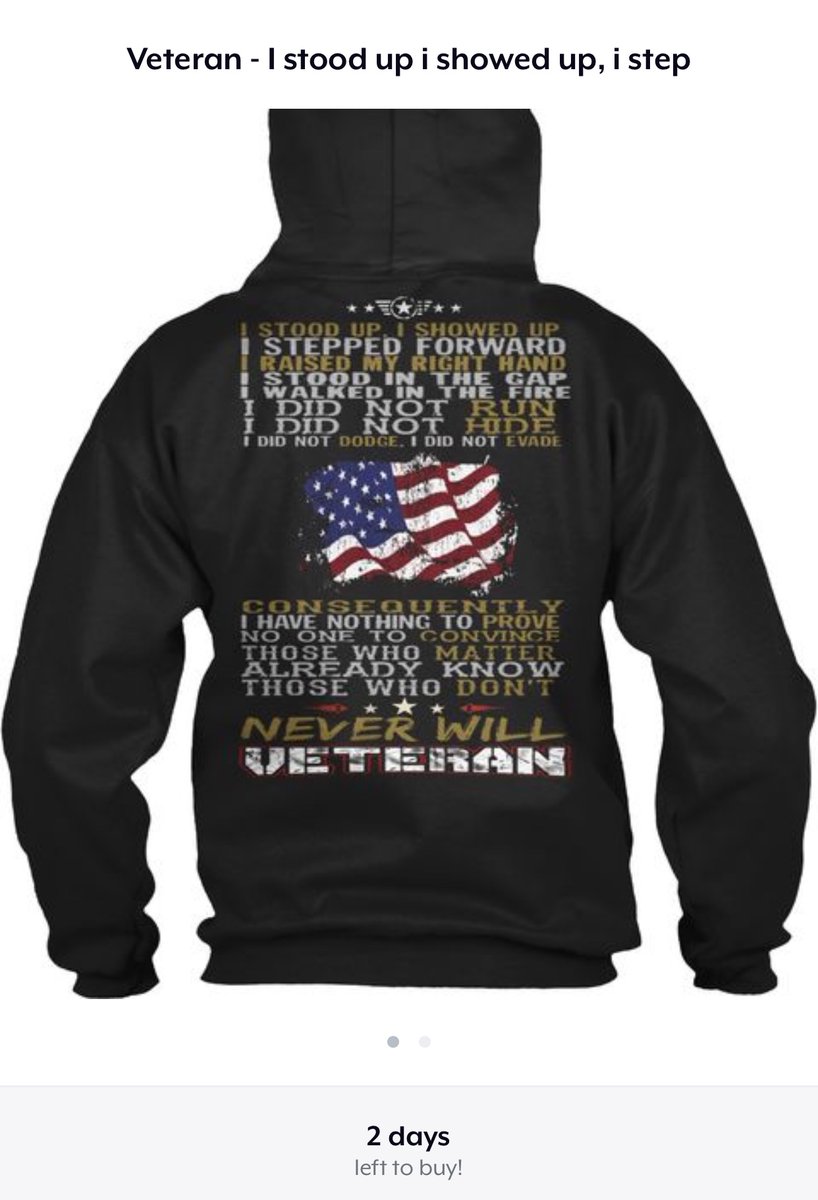veteran t-shirts that have started getting to manifesto length