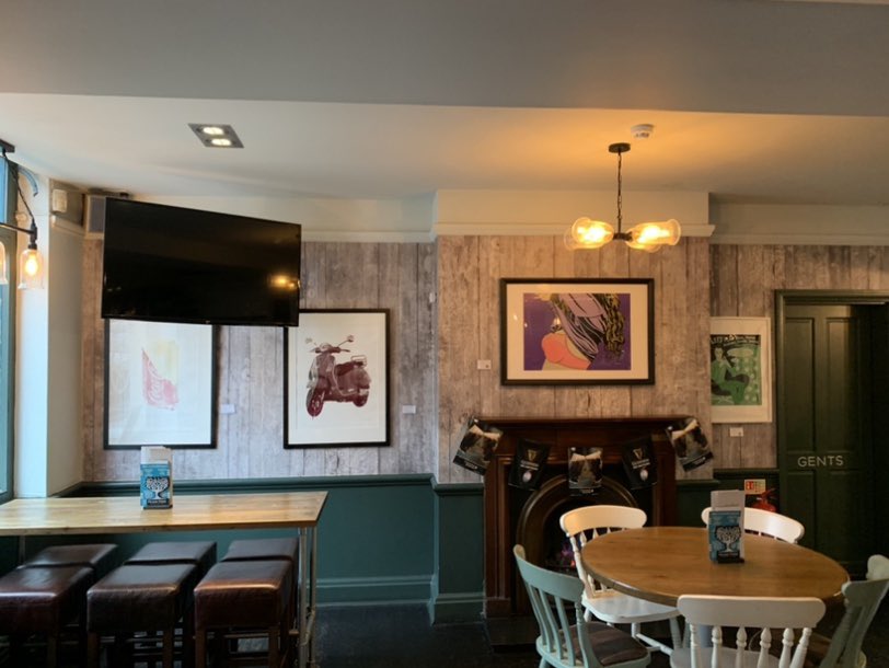 thebeehivesw11's tweet photo. @oldsergeantpub is open again come down for a @SlyBeastBrewing #1533 IPA , #beamengine CASK or our new TOPFERMENTEDLAGER and check out @churchwardart new #artwork for sale #wandsworth #sw18 @RamPubs @YoungsPubs #earlsfield #southfield @BusinessWandBC @TryTagRugbyUK https://t.co/lNLHRdsCC2
