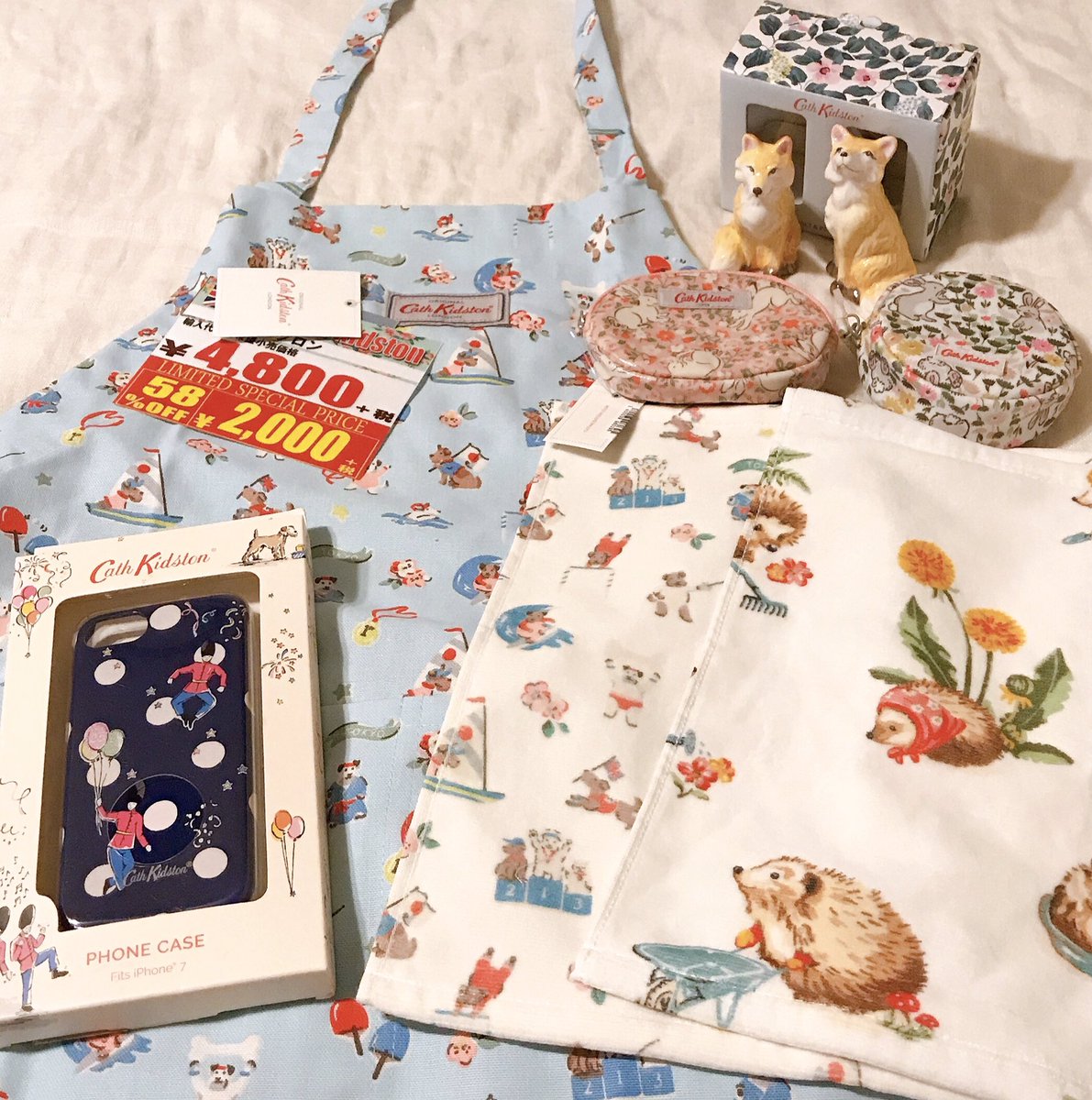 みわぽん 今日はまた違うドンキに遠征 と言っても県内 欲しかったスポーティドッグ柄のエプロンが買えて嬉しい ちょっと珍しい品も発掘できて キャスドンの戦果は上々でした キャスドン キャスキッドソン