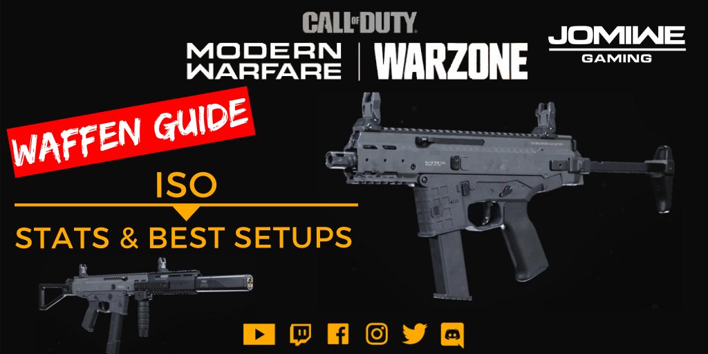 COD Modern Warfare – Waffen Guide #15 - ISO (SMG) | Stats & Best Setups 🎬 youtu.be/2zwAgyRsYfM
👉 Wie gut ist die neue SMG❓🤔
#cod #callofduty #mw #modernwarfare #waffenguide #gunguide #weaponguide #bestsetup #setup #besteklasse #iso #apc9 #setupmodernwarfare #jomiwe #gaming