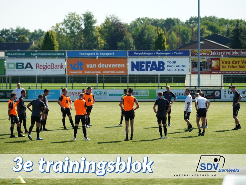 SDVBarneveld's tweet photo. 3e trainingsblok A-selectie https://t.co/9IQdTtLtqN
#training #sdvbarneveld #voorbereiding #aselectie #seizoen20202021 #oefenprogramma #bekerwedstrijden #sdvbvoetbal #barneveld #sterkdoorvriendschapbarneveld https://t.co/CPhPObnXYJ