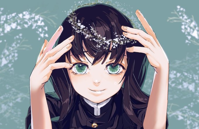 もあい／moaiさんがTwitterに投稿した時透無一郎(鬼滅の刃)のイラスト。