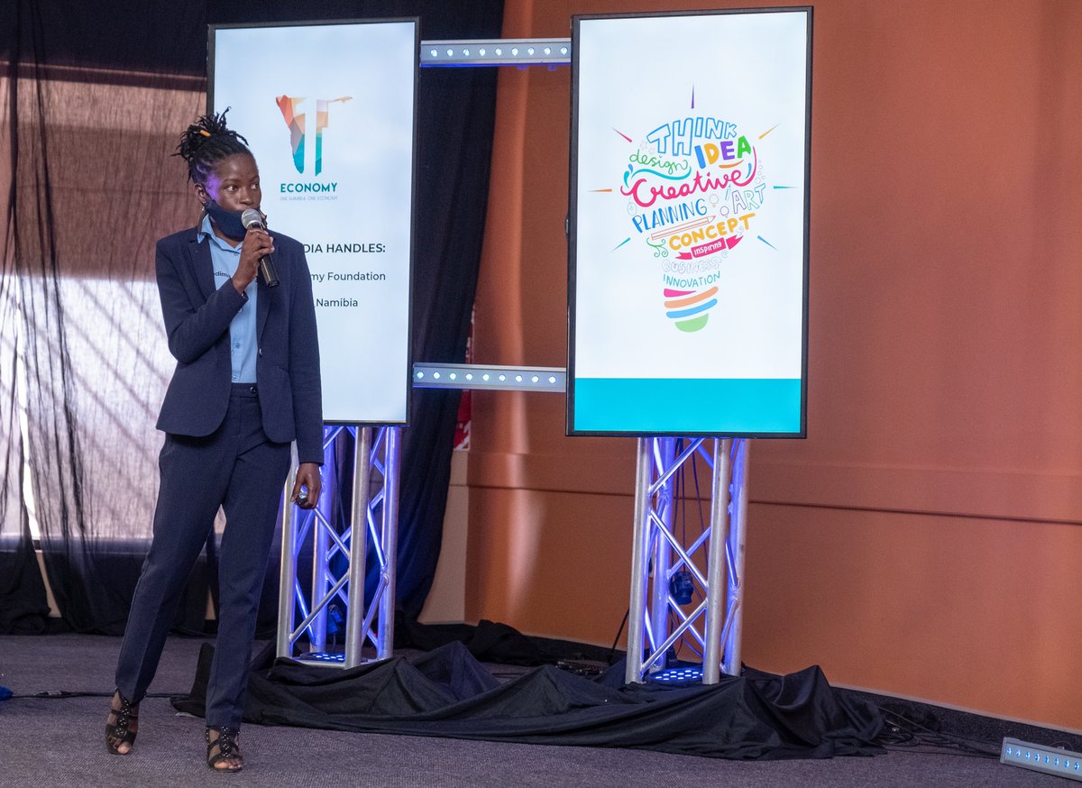 One_Namibia's tweet photo. The pitching competition allowed for business pitches from industries such as agriculture, education, technology, manufacturing, food production, graphics and video production. #ONESurvivalToolkit https://t.co/JfR7EqQRUs