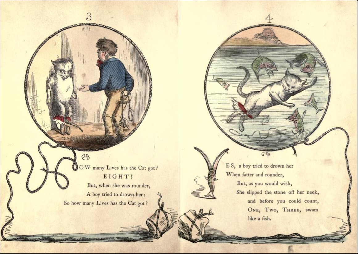 1860年 The Nine Lives Of A Cat チャールズ H ベ 松田洋子の漫画 1860年 The Nine Lives Of A Cat チャールズ H ベ 松田洋子の漫画