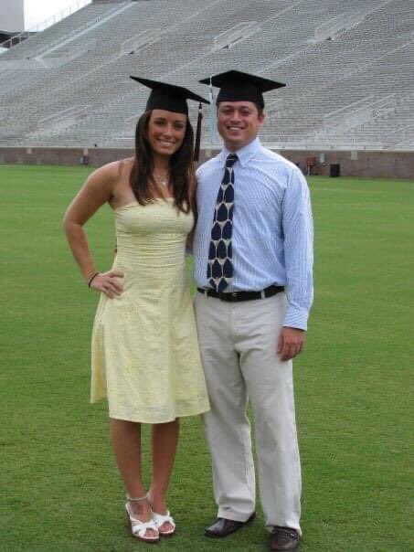 j_martini412's tweet photo. 11 years ago today @gmartini28 and I graduated from #FSU. Feels like yesterday. Wish I could go back. To the parties and not worrying about swapping germs with the person who just did a keg stand before me... good times. #graduation2009 https://t.co/Dkg6He7IQc