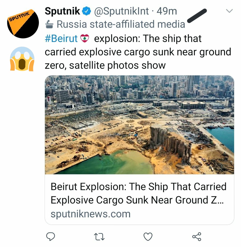kumarmanish9's tweet image. Has #Twitter started labelling news outlet based on their country propaganda or political leaning? 
Here @SputnikInt is labelled as Russia state -affliated media. 
Is this something to do with upcoming #USElection2020? 
Can they do something like this in India😋

#TwitterFeature