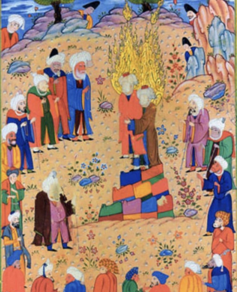  #EidGhadir is widely celebrated not just by  #Twelver but also  #Ismaili and  #Zaydi  #Shia - the impact on the arts is also considerable 1/