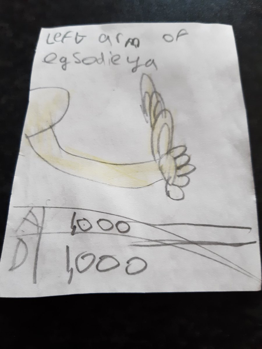 We then move on to the "Left arm of the forbidden one" or as I called it "Left arm of egsodieya". In my defense, I don& #39;t remember them referring to it as the forbidden one so I think I get a pass on this one.