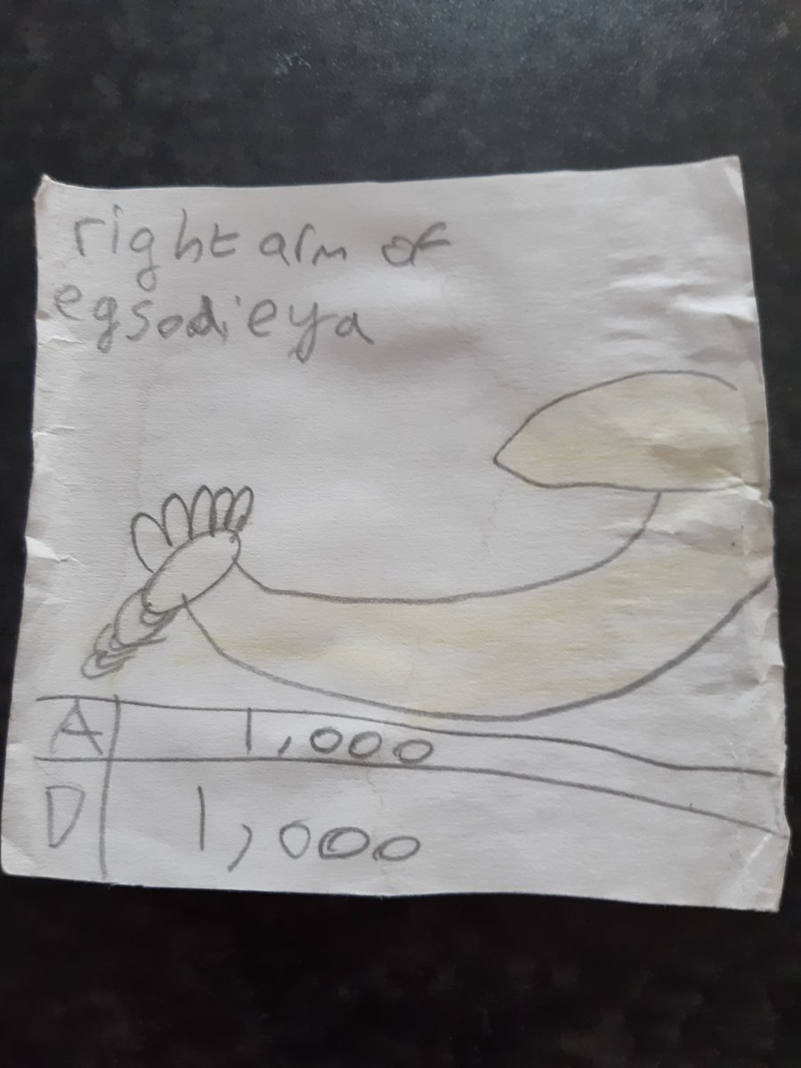 Next is the "Right arm of the forbidden one" or as I called it "right arm of egsodieya". At least my egsodieya spelling is consistent.