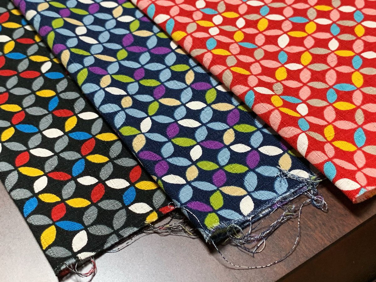 ザン ウー お気に入りの和モダン柄 色違いを見つけた バリエーション追加 斬ノ面型