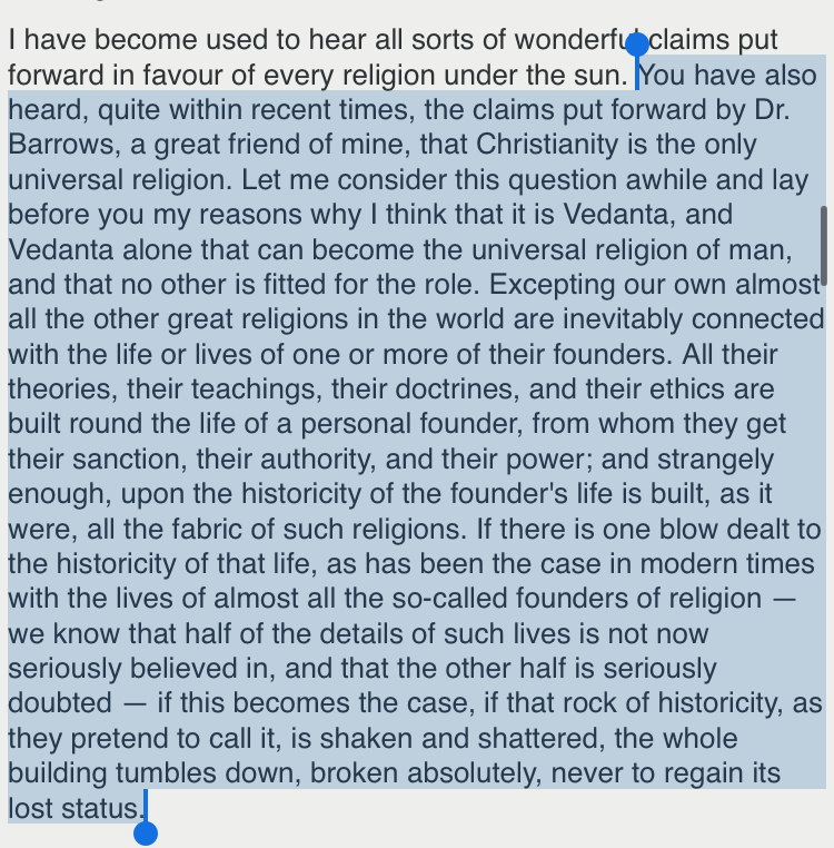 We're to blame for losing our integrity and creating an atmosphere of fear and shame to be secure in one’s religious identity, in such a religious country . Vivekananda is proof of how one can be assertive, yet ever so gentle and humble.