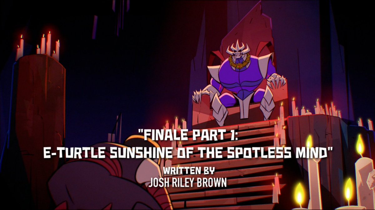 Ok no more stalling and being sad, it's time to watch the Rise of the TMNT finale! Starting with E-Turtle Sunshine of the Spotless Mind! Written by Josh Riley Brown, who previously wrote Lair Games!  #RottmntFinale  #RiseoftheTMNT  #SupportRottmnt  @Nickelodeon  @NickAnimation