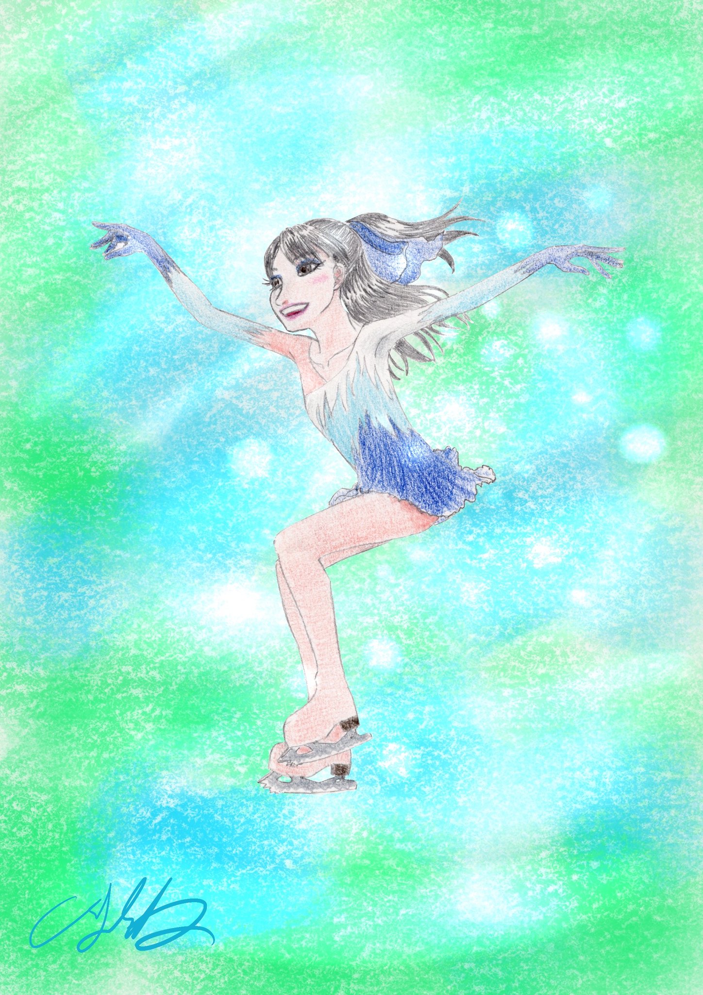 Kotaro Nagao スケーター背景再筆 フィギュアスケート フィギュアスケーター フィギュアスケートイラスト 女の子 女の子イラスト 絵描きさんと繋がりたい T Co Lhzoaj6lbu Twitter
