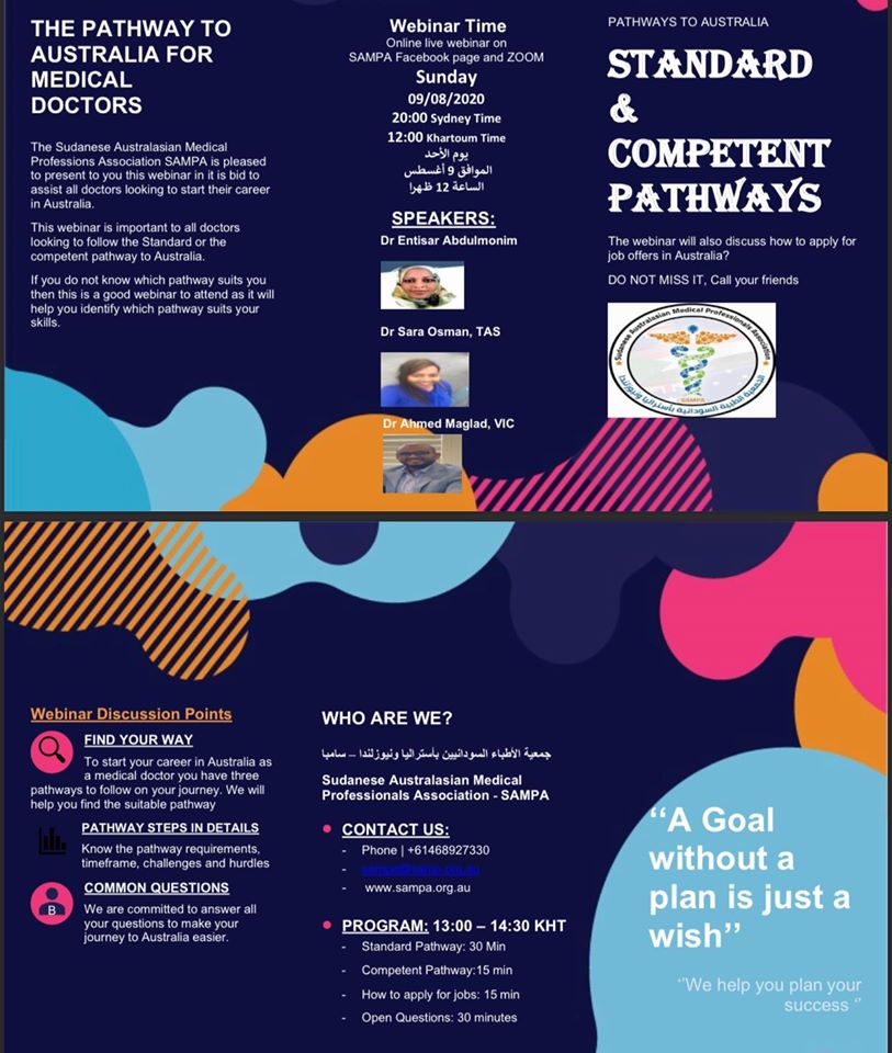 The standard pathway webinar; is getting closer. There are limited spots for those who would like to join through zoom. Please use this link to register: zoom.us/webinar/regist…  (Please note the time provided at the invitation is the local time in Sydney)
facebook.com/10634761101783…