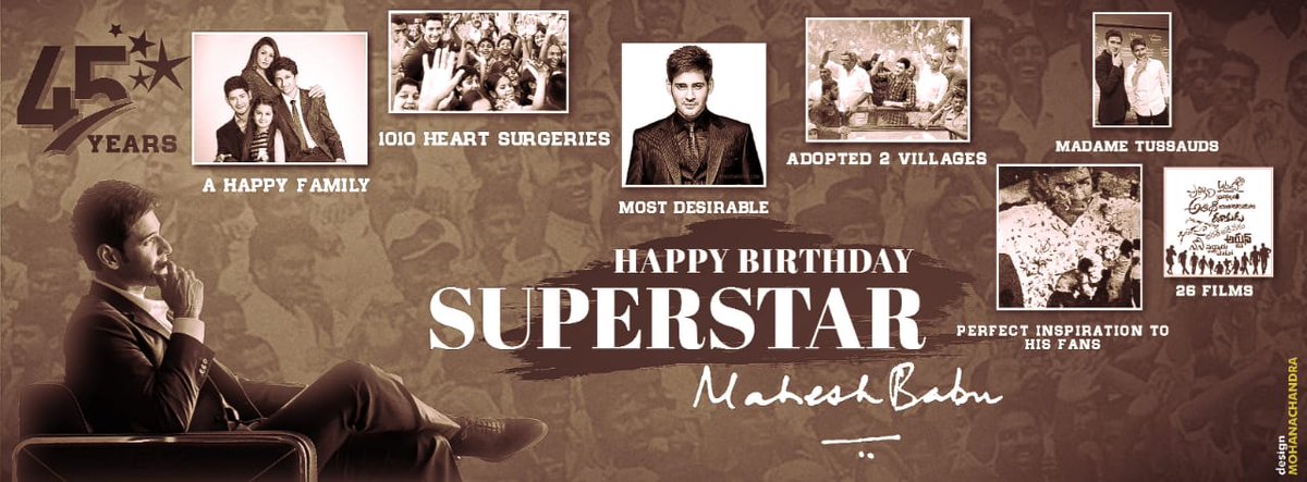 DhfmRvk's tweet photo. Here it is  version of superstar’s birthday designs
#HBDMaheshBabu  
Designed by 
@iMohanChandra

Hope all dhfms will like these.
#MaheshBabuBdyCDP
#SarkaruVaariPaata
#SSMBBdayTrendOnAug8th #MaheshBabu https://t.co/YCS5p8YNWX