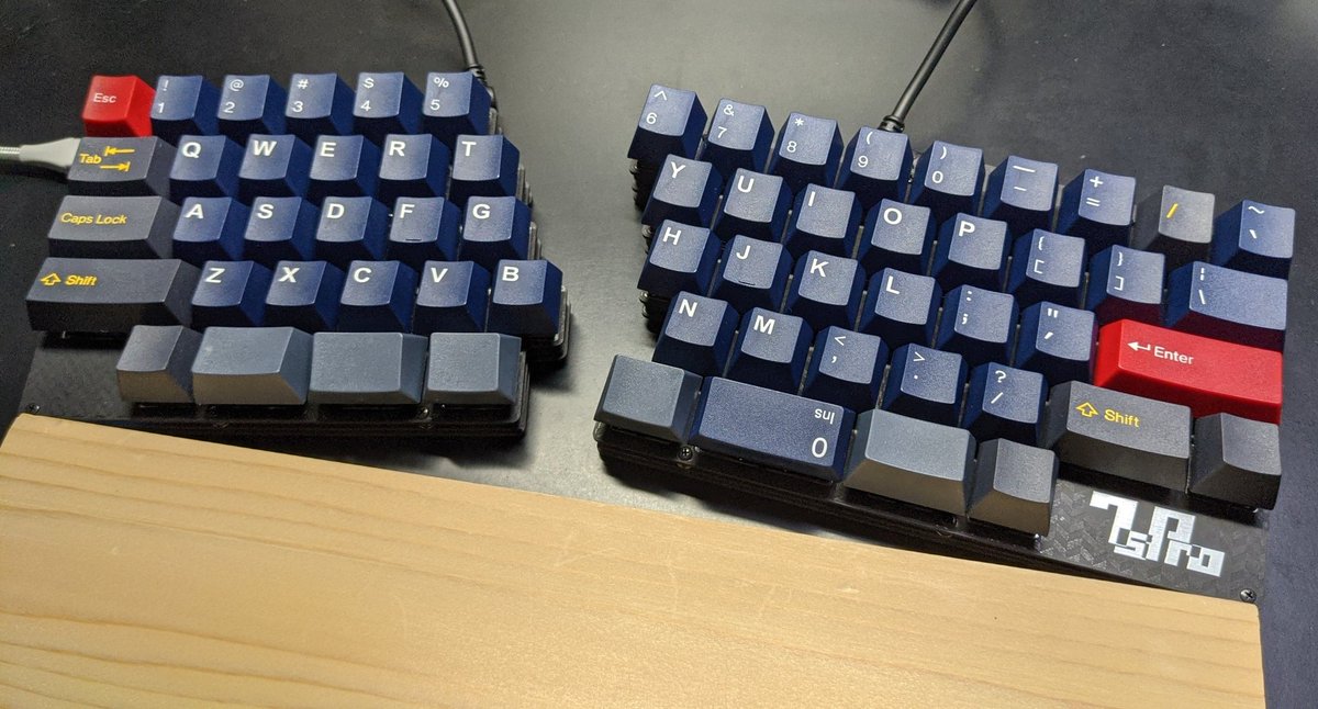 ট ইট র Toshihiko Yanase 7spro を導入した目的だった Us配列への英数 かなキーの導入も なんとか できて ひとまず目標達成