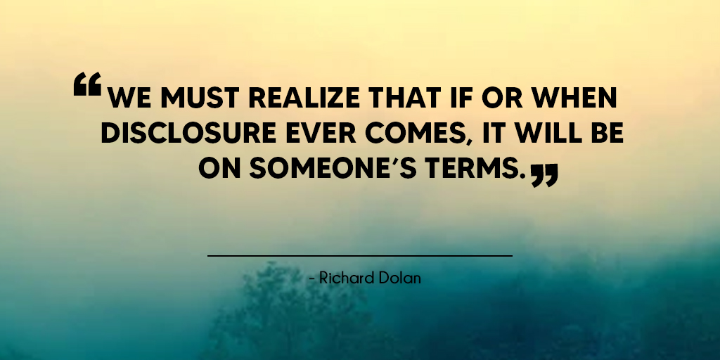 I_D_Official's tweet photo. "We must realize that if or when #disclosure ever comes, it will be on someone's terms." - Richard Dolan
The Death of James Forrestal. Richard Dolan Intelligent Disclosure. 👉 https://t.co/TNOLecEpMv
#quotes #DolanQuote #Dolanite #Forrestal https://t.co/Sr9ykHOzwx