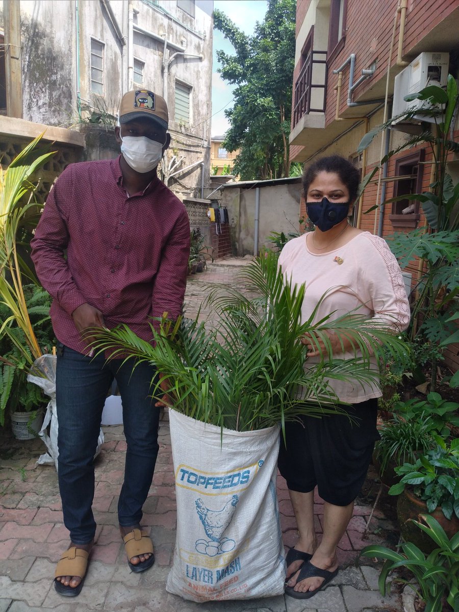 RACLASCOHET1's tweet photo. Save the planet earth by planting a tree. members of RACLASCOHET at the just concluded tree planting project 
#treeplanting 
#RACLASCOHET 
#Rotary @RotaractD9110ng https://t.co/Ki8Jw36bVj
